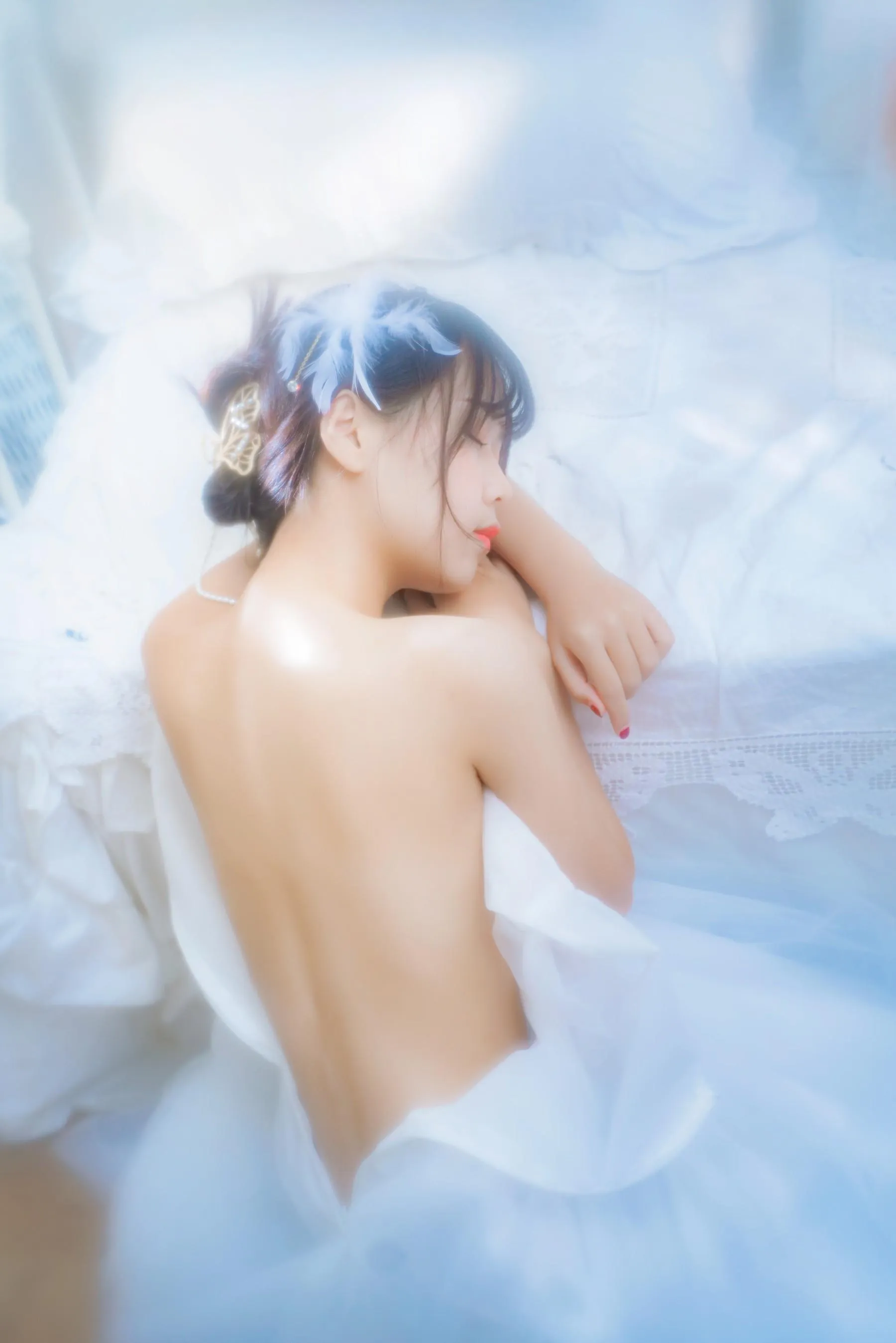 [艺图语] 2022.05.28 纯白花嫁 萌芽儿o0 [33P]插图5